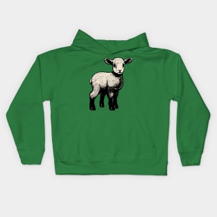 Easter Lamb Kids Hoodie